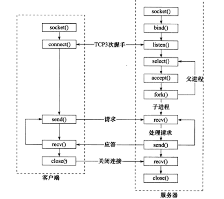 TCP服务器和TCP客户端工作流程